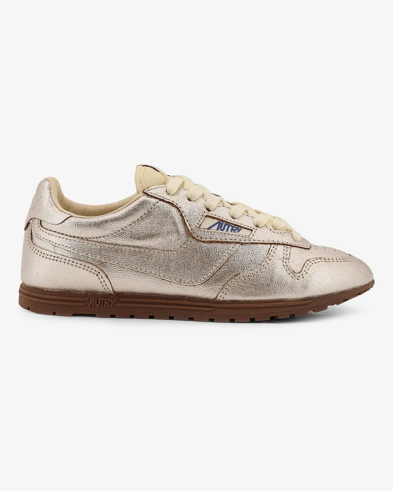 AUTRY Low-top Windspin leather sneakers -  - gender_Woman Gold