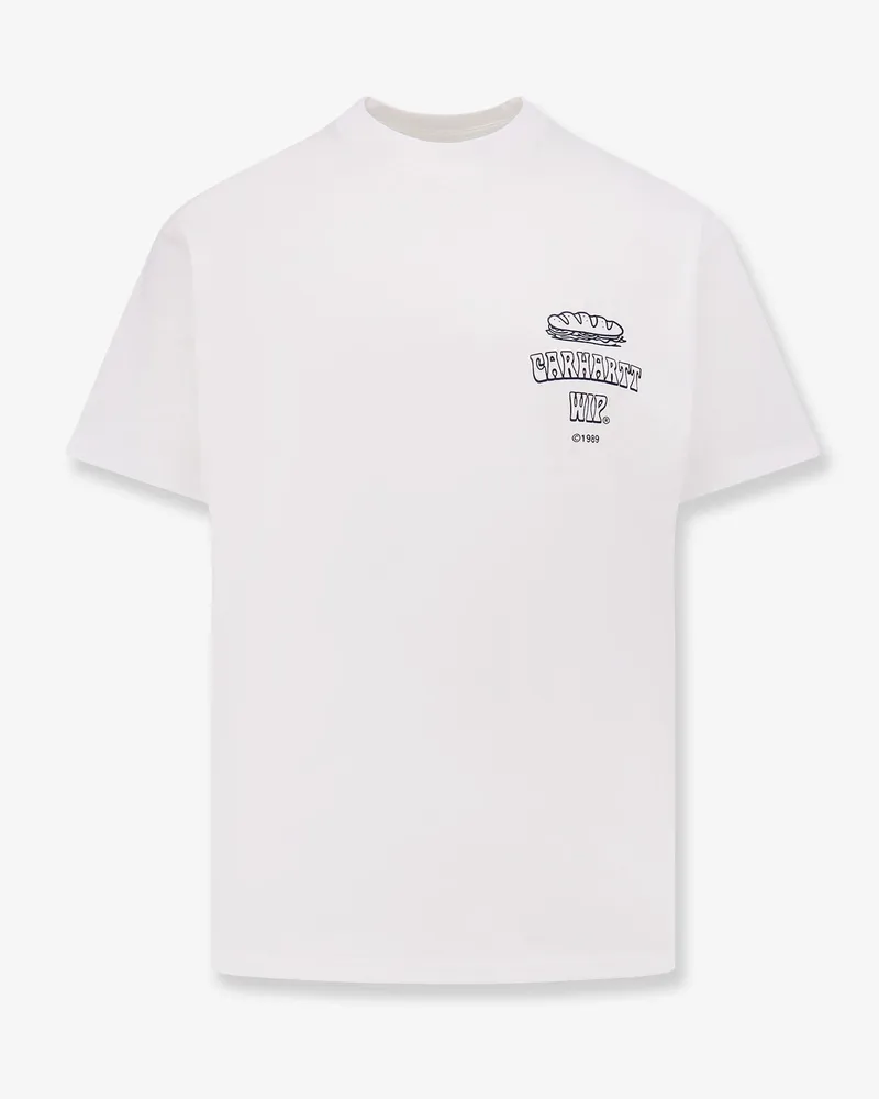 Carhartt WIP Organic cotton t-shirt -  - gender_Man White