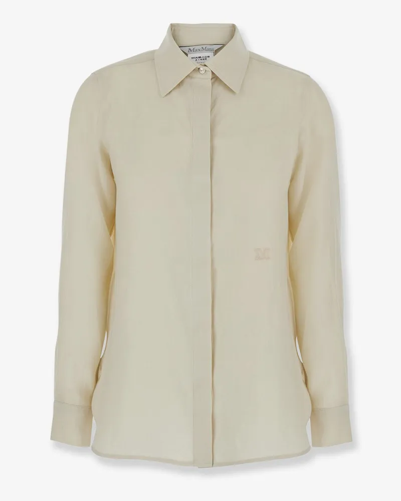 Max Mara Mxmfalasco "Vissuto" linen shirt -  - gender_Woman Beige