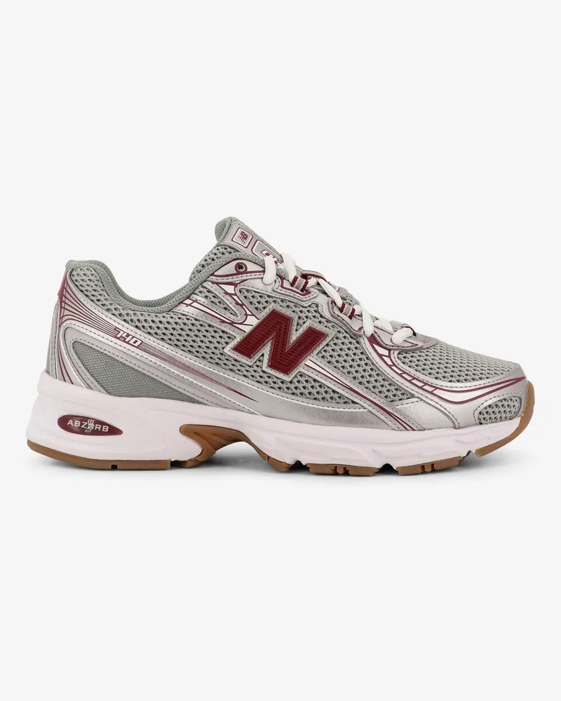 New Balance 740 mesh sneakers with leather inserts -  - gender_Man Grey