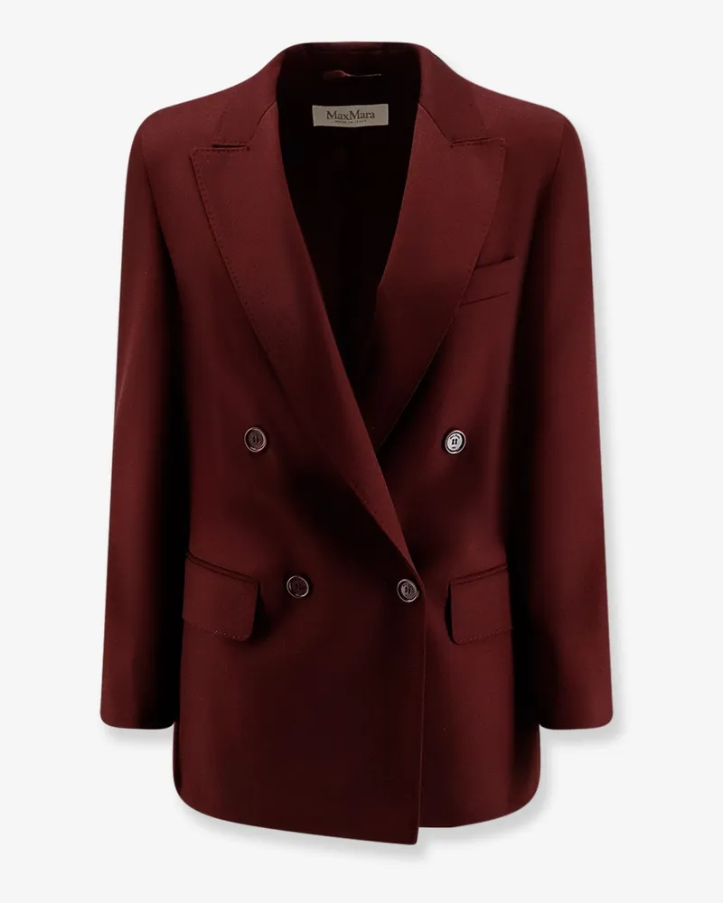 Max Mara Farad virgin wool blazer -  - gender_Woman Red