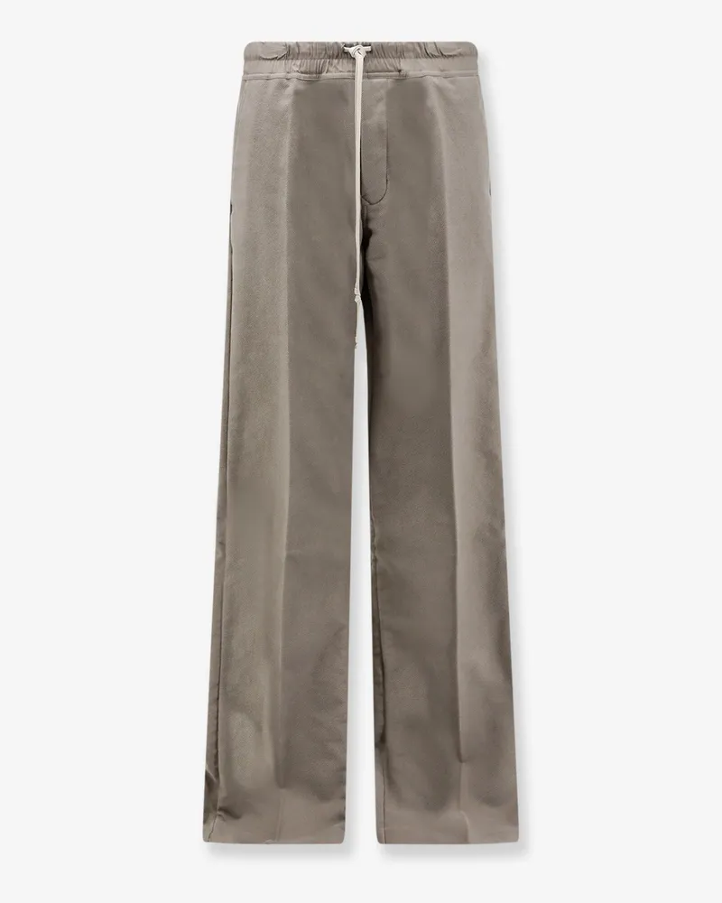 Rick Owens Dietrich cotton trousers -  - gender_Man Grey