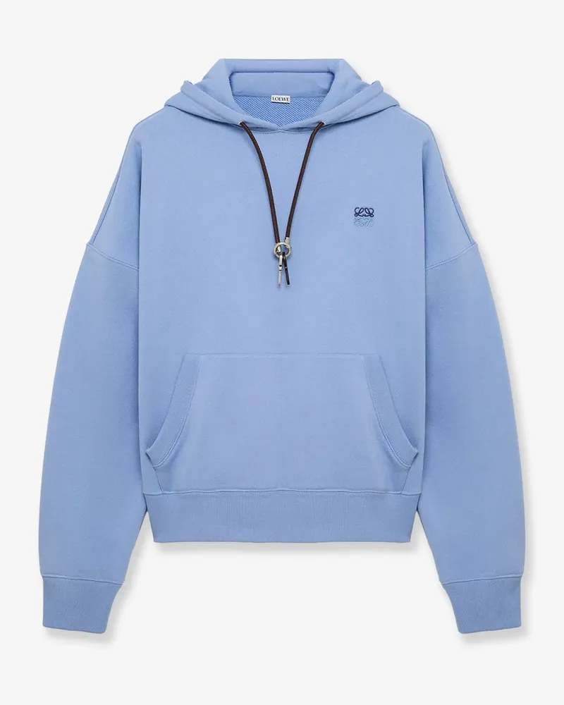 Loewe Cotton hoodie -  - gender_Man Blue