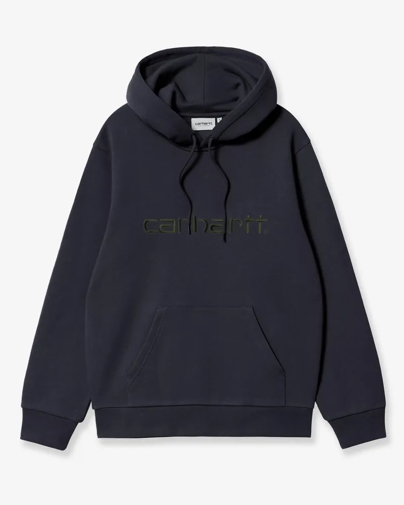 Carhartt WIP Cotton blend hoodie -  - gender_Man Blue