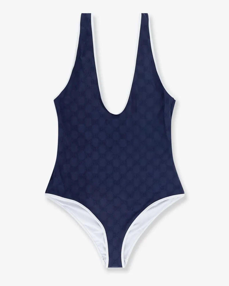 Gucci One-piece swimwear with GG motif -  - gender_Woman Blue