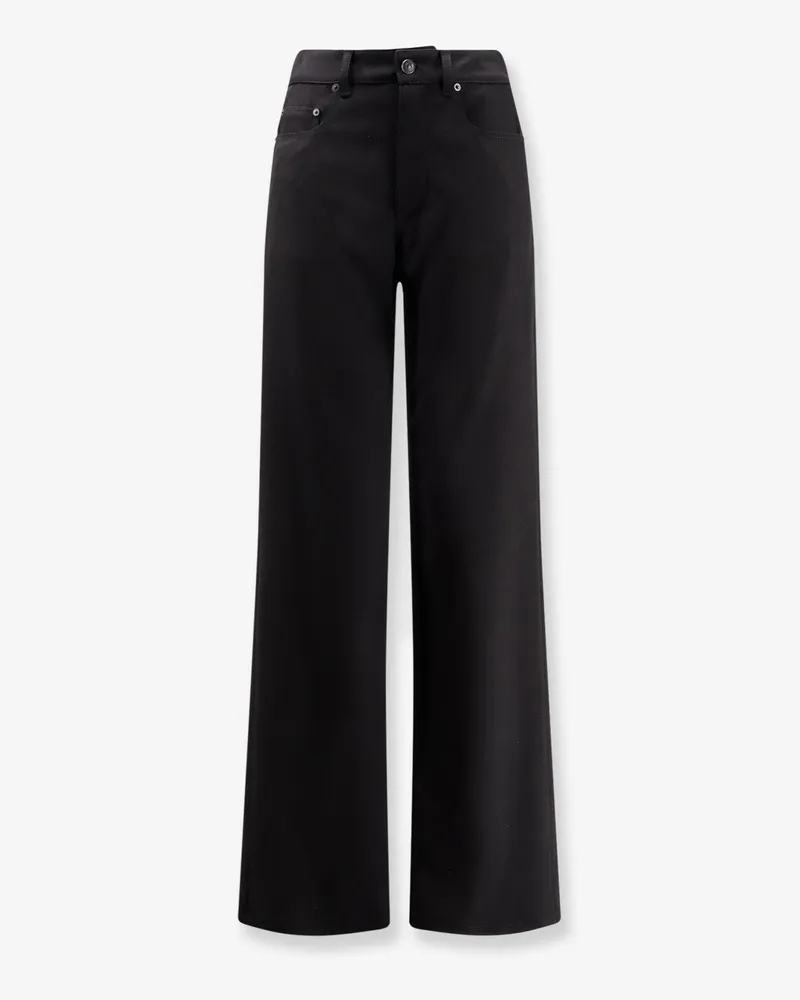 Balenciaga Stretch wool trousers -  - gender_Woman Black