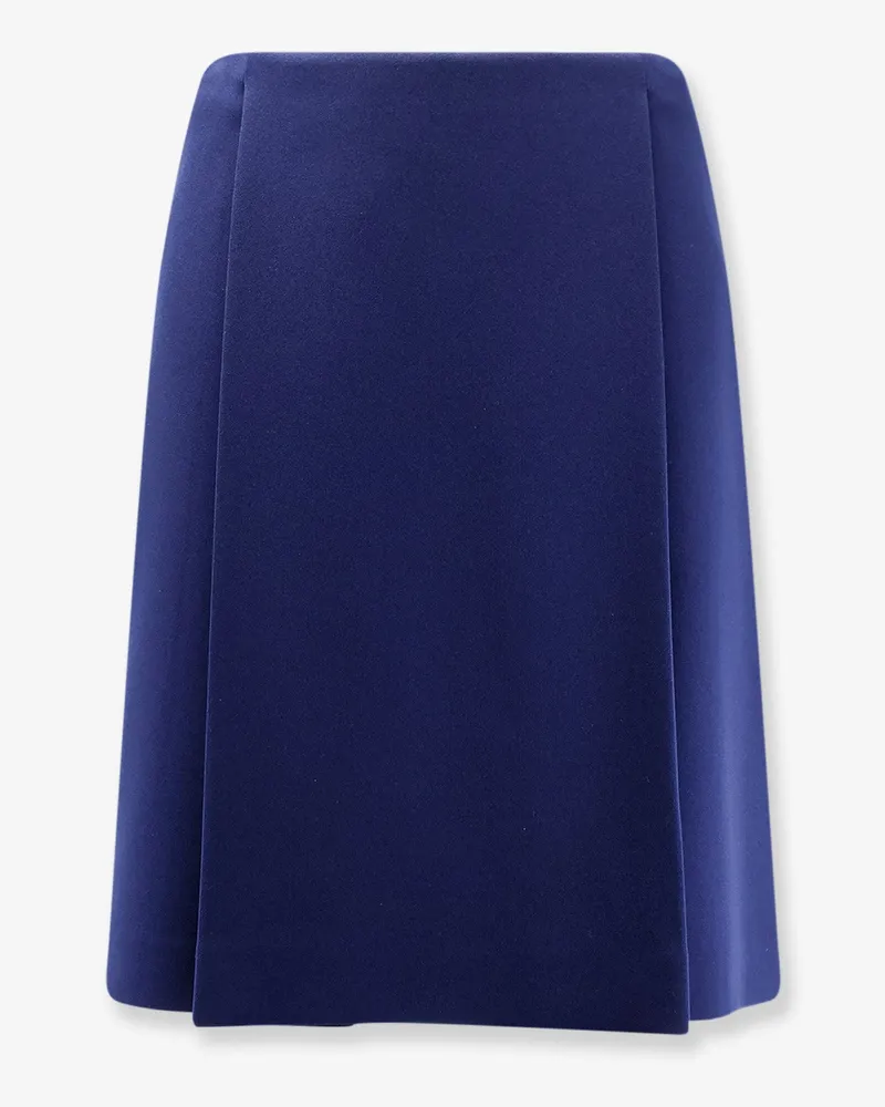 Miu Miu Skirt with pleats -  - gender_Woman Blue
