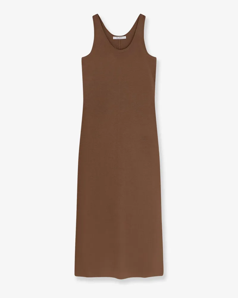 Max Mara Aceri virgin wool long dress -  - gender_Woman Beige