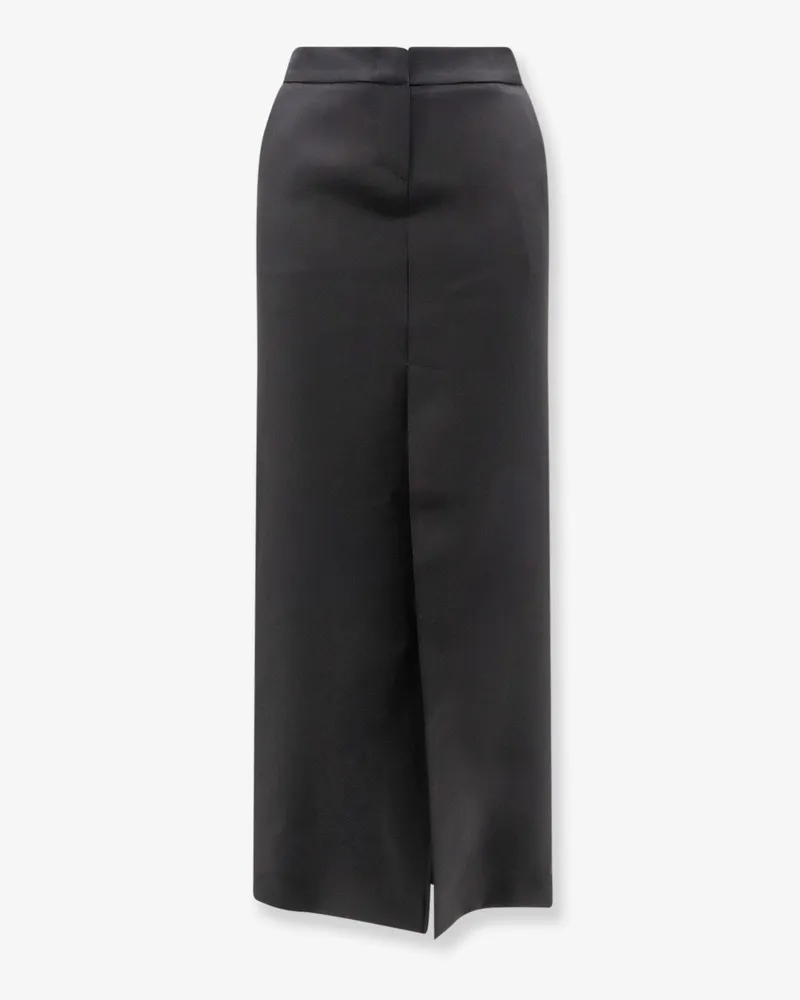 ACTUALEE Satin pencil skirt -  - gender_Woman Black