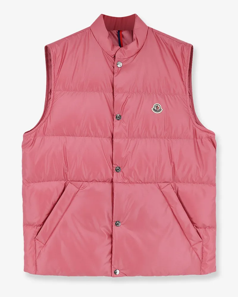 Moncler Restigo sleeveless down jacket -  - gender_Man Pink