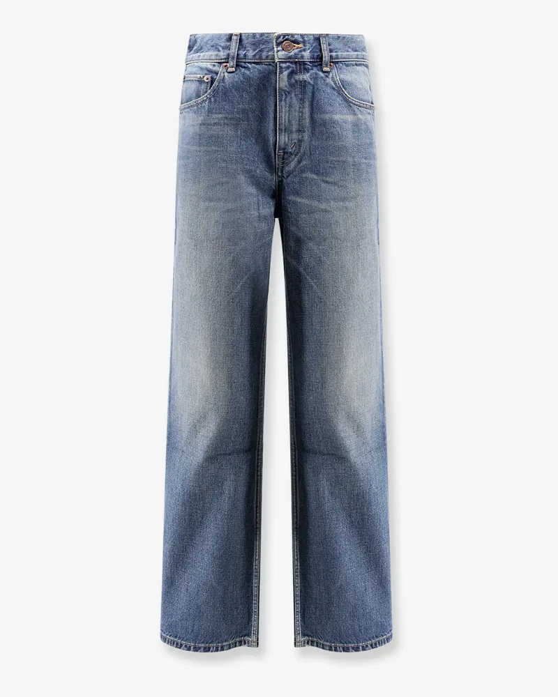 Celine Stone-washed cotton jeans -  - gender_Woman Blue