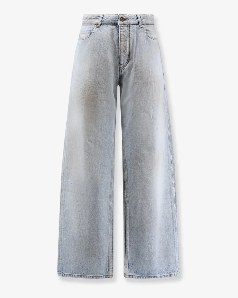 Balenciaga Distressed Jeans -  - gender_Man Blue