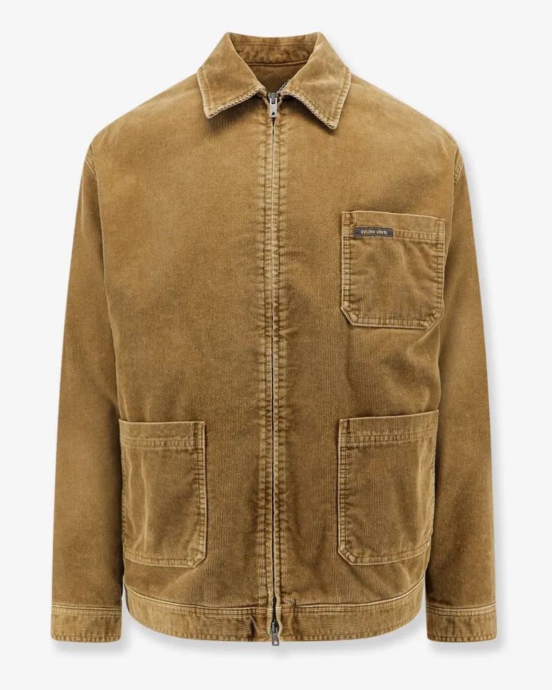 Golden Goose Workwear corduroy jacket -  - gender_Unisex Beige
