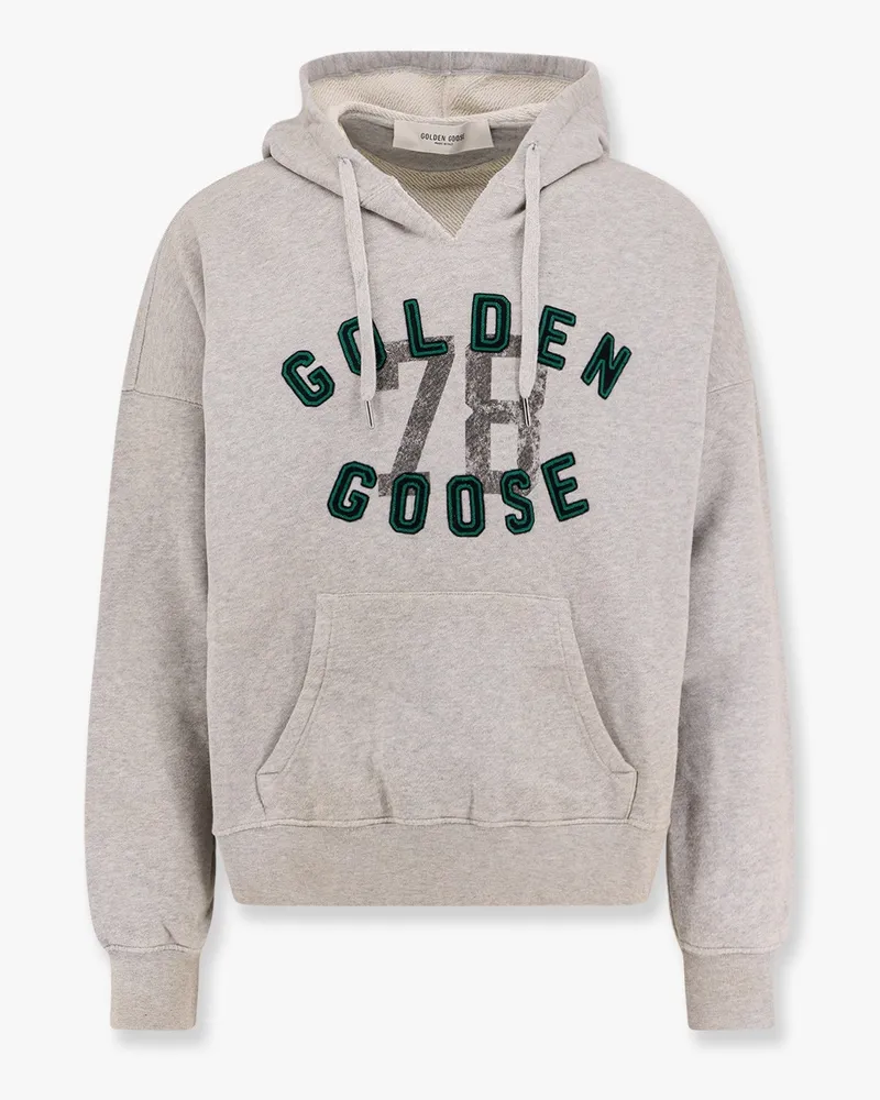 Golden Goose Used effect cotton sweatshirt -  - gender_Man Grey