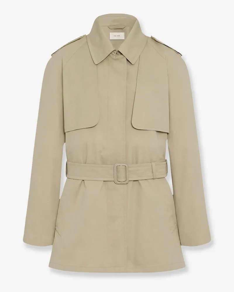 The Row Tavoris cotton trench coat -  - gender_Woman Beige