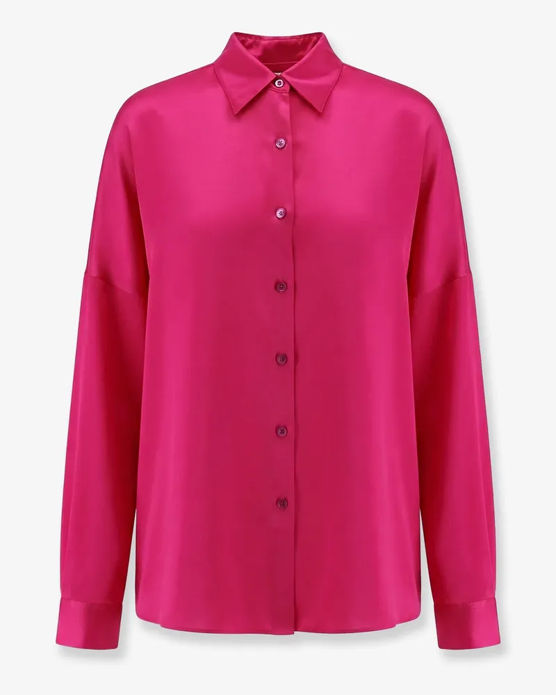 Dries van Noten Casia silk shirt -  - gender_Woman Pink
