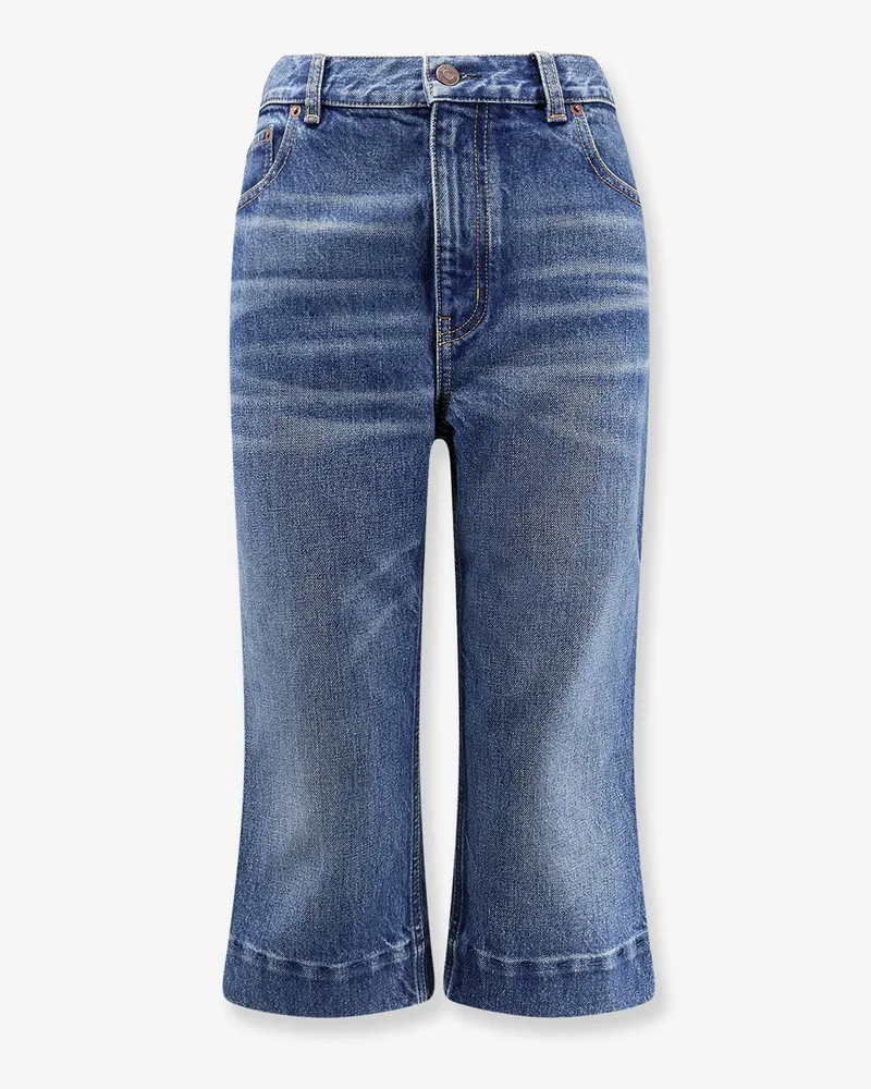 Chloé Blue denim Capri jeans -  - gender_Woman Blue