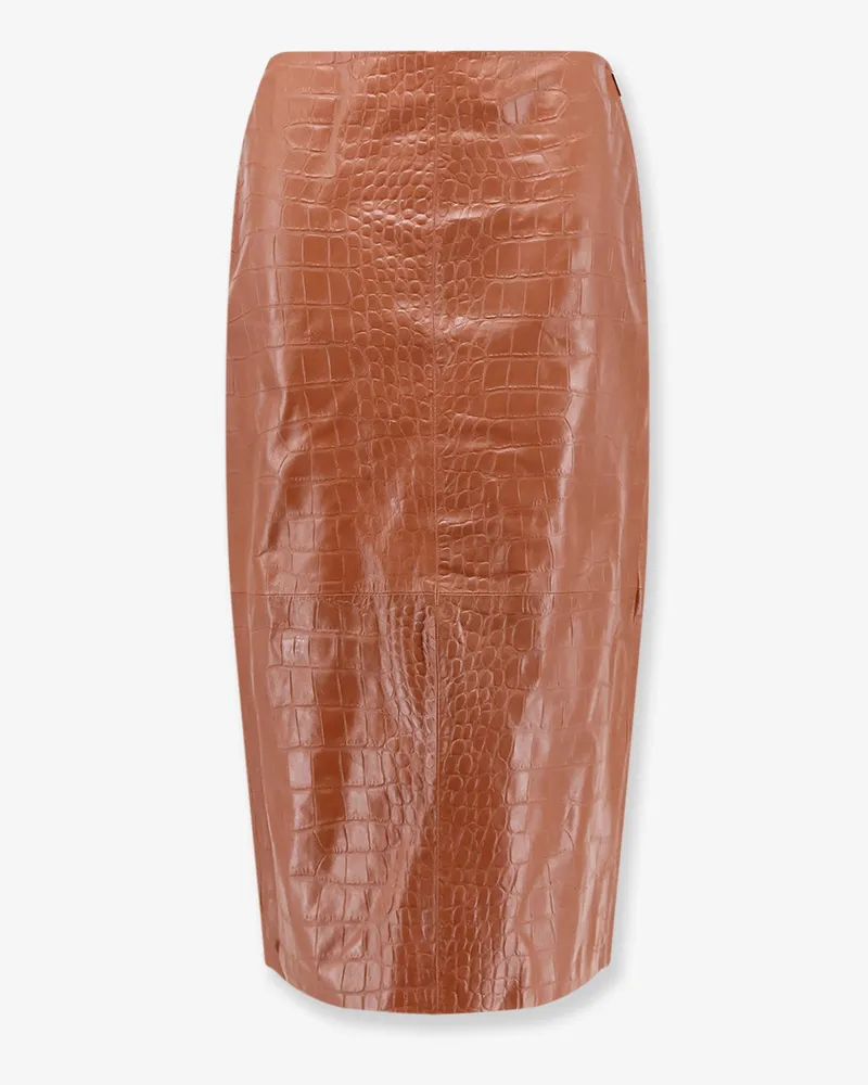 Arma Python print skirt -  - gender_Woman Brown