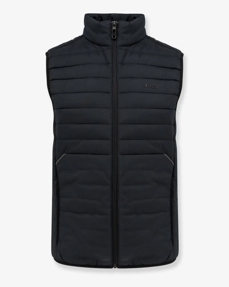 HUGO BOSS Thor recycled polyester sleeveless down jacket -  - gender_Man Blue