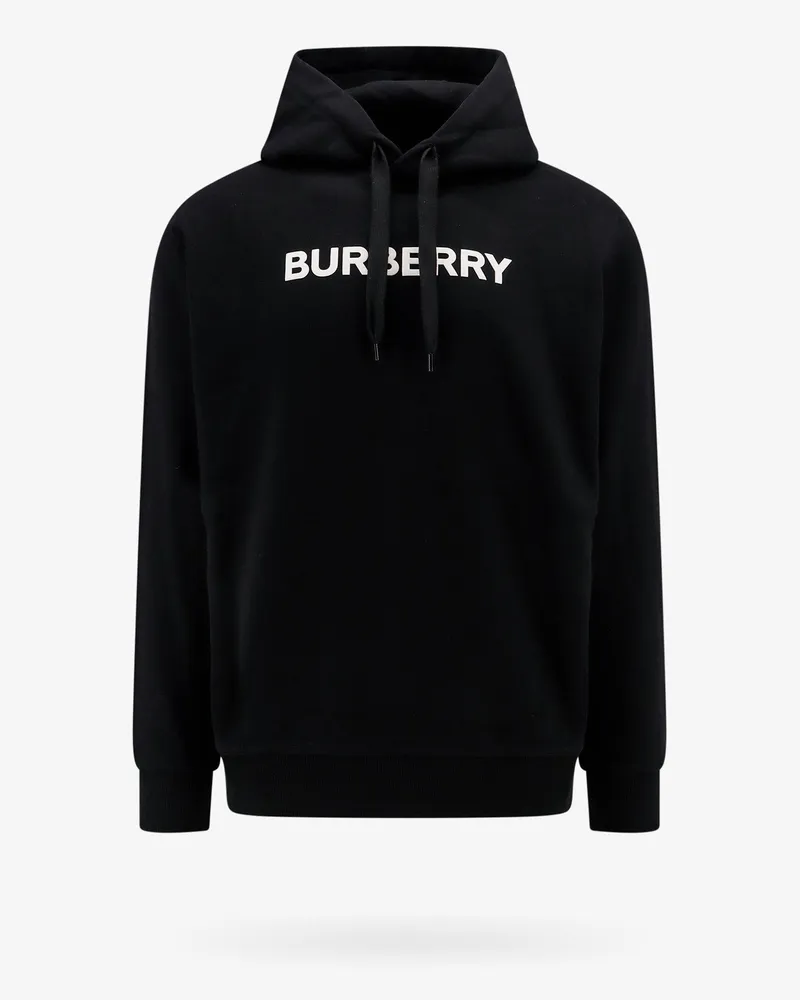 Burberry Organic cotton sweatshirt with frontal logo -  - gender_Man Black