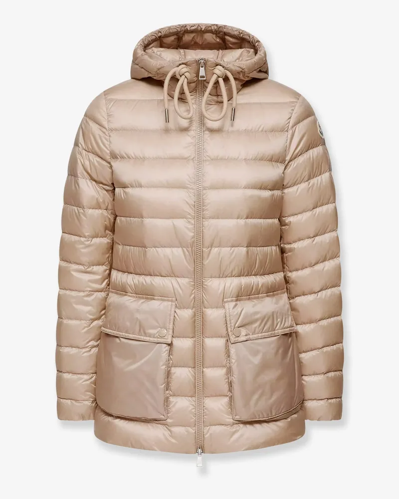 Moncler Jasmin hooded down jacket -  - gender_Woman Beige
