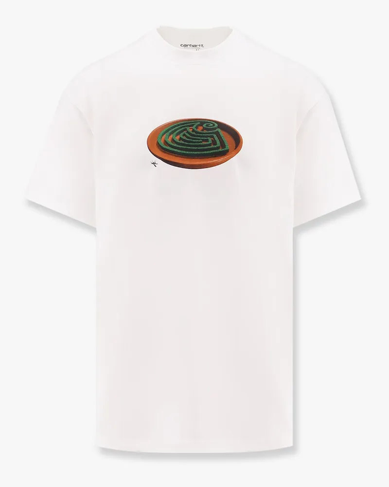 Carhartt WIP Organic cotton t-shirt with spiral logo -  - gender_Man 