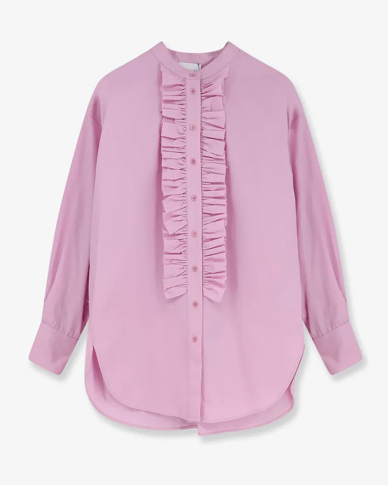 NUDE Oversize cotton shirt -  - gender_Woman Pink