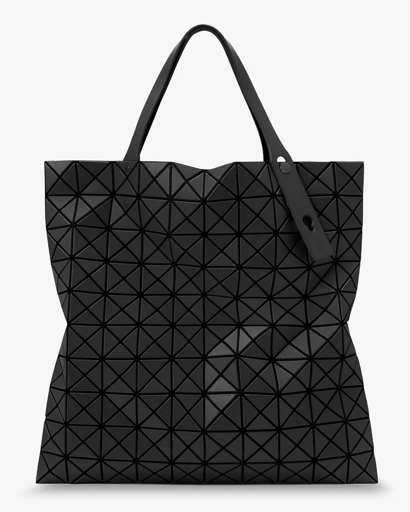Issey Miyake Prism Matte Geometric Pattern Shoulder Bag -  - gender_Woman Black