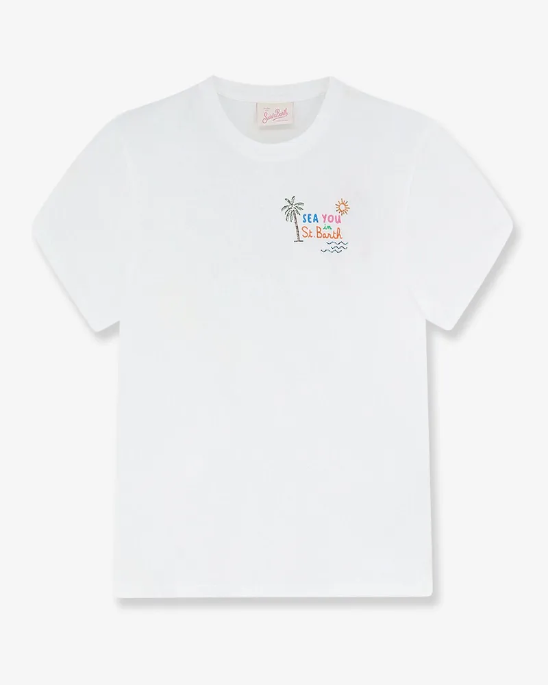 MC2 Saint Barth Emilie cotton T-shirt -  - gender_Woman White