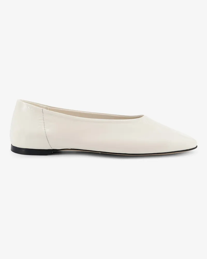 Totême Patent leather ballerinas -  - gender_Woman White