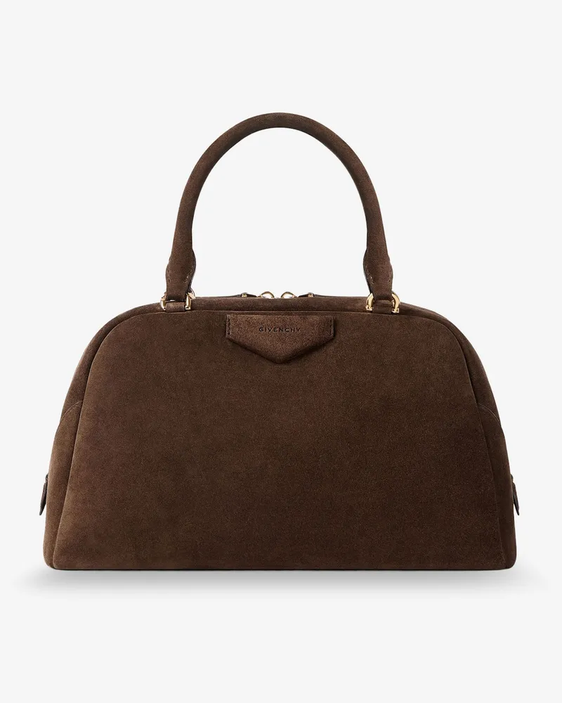 Givenchy Antigona East West bag in suede -  - gender_Woman Brown