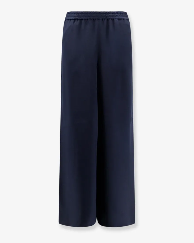 Max Mara Mxmvolonta silk trousers -  - gender_Woman Blue