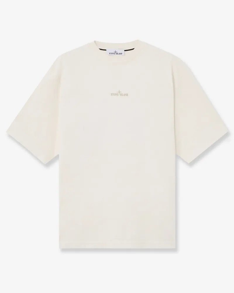 Stone Island Organic cotton T-shirt -  - gender_Man White
