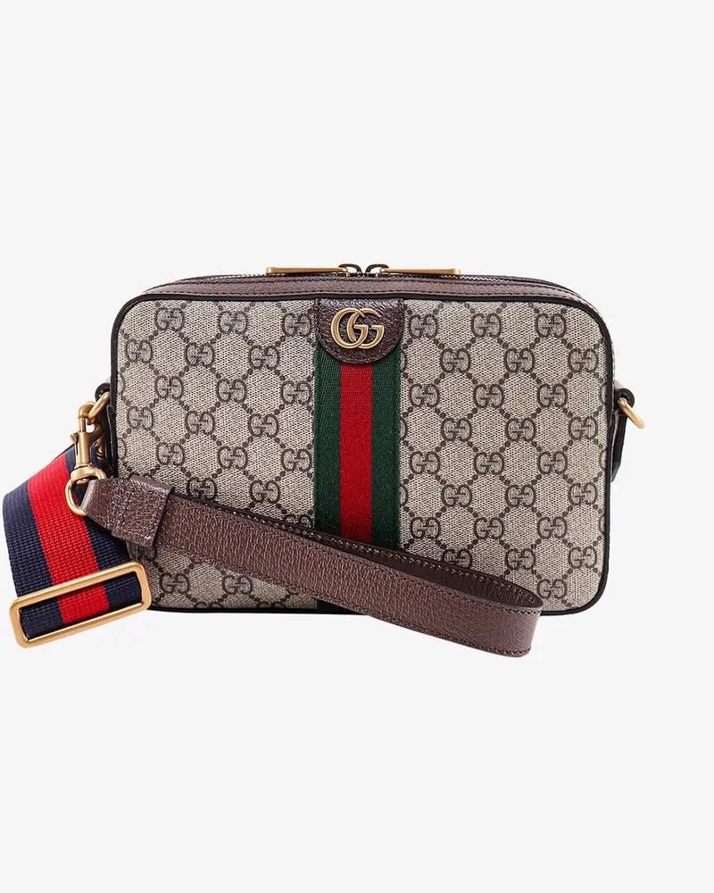 Gucci Ophidia GG Supreme Fabric crossbody bag -  - gender_Man Beige