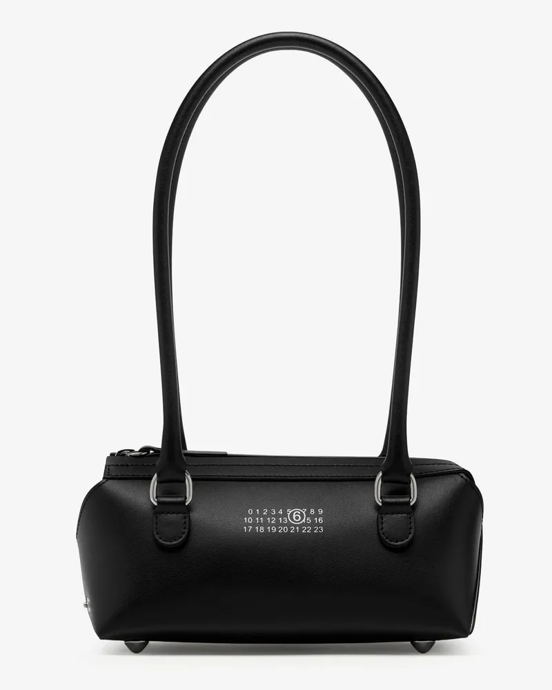 Maison Margiela Mini Bauletto leather shoulder bag -  - gender_Woman Black