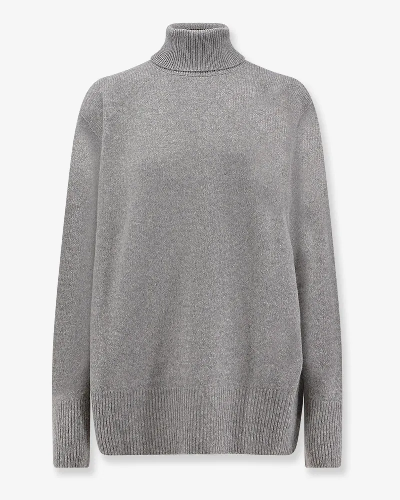 The Row Stepny wool and cashmere turtleneck sweater -  - gender_Woman Grey