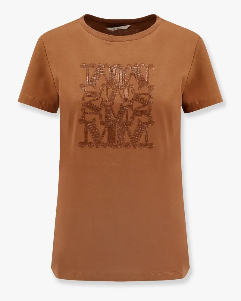 Max Mara Giovane cotton t-shirt -  - gender_Woman Brown