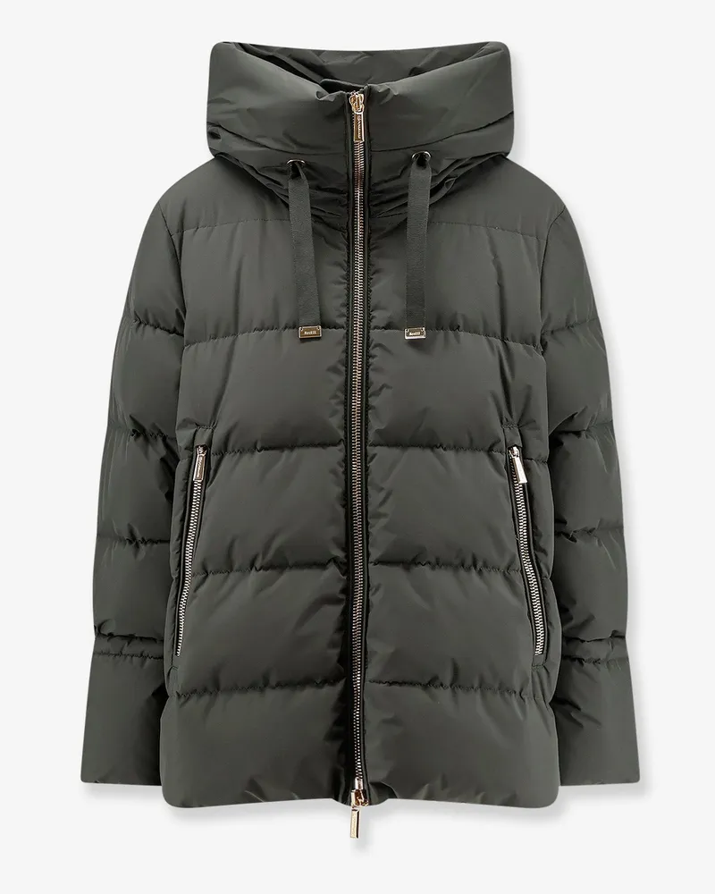 MOORER Gadia-Stp waterproof fabric down jacket -  - gender_Woman Green