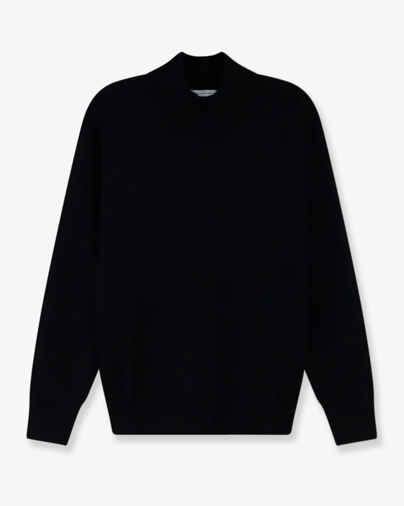 Gran Sasso High-neck wool sweater -  - gender_Man Black