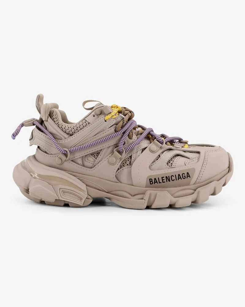 Balenciaga Track mesh sneakers with colored laces detail -  - gender_Woman Beige