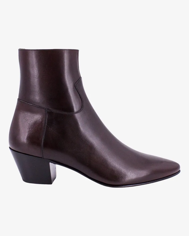 Celine Leather boots -  - gender_Man Brown