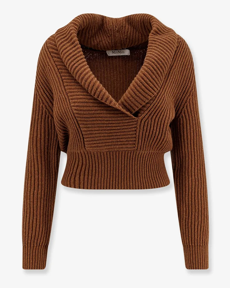Max Mara Asburg wool and cashmere sweater -  - gender_Woman Brown