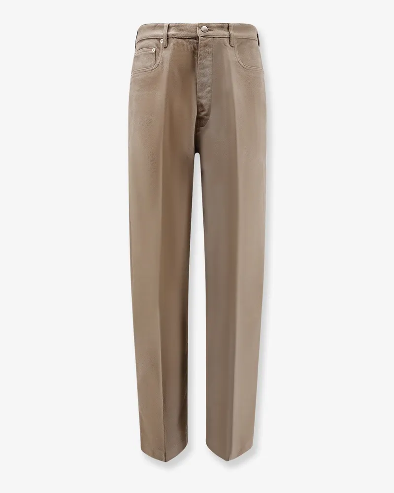 Rick Owens Geth certified cotton trousers -  - gender_Man Grey