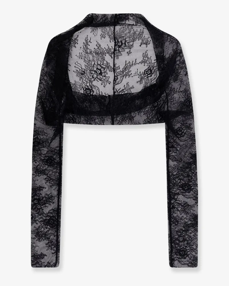Alberta Ferretti Lace top -  - gender_Woman Black