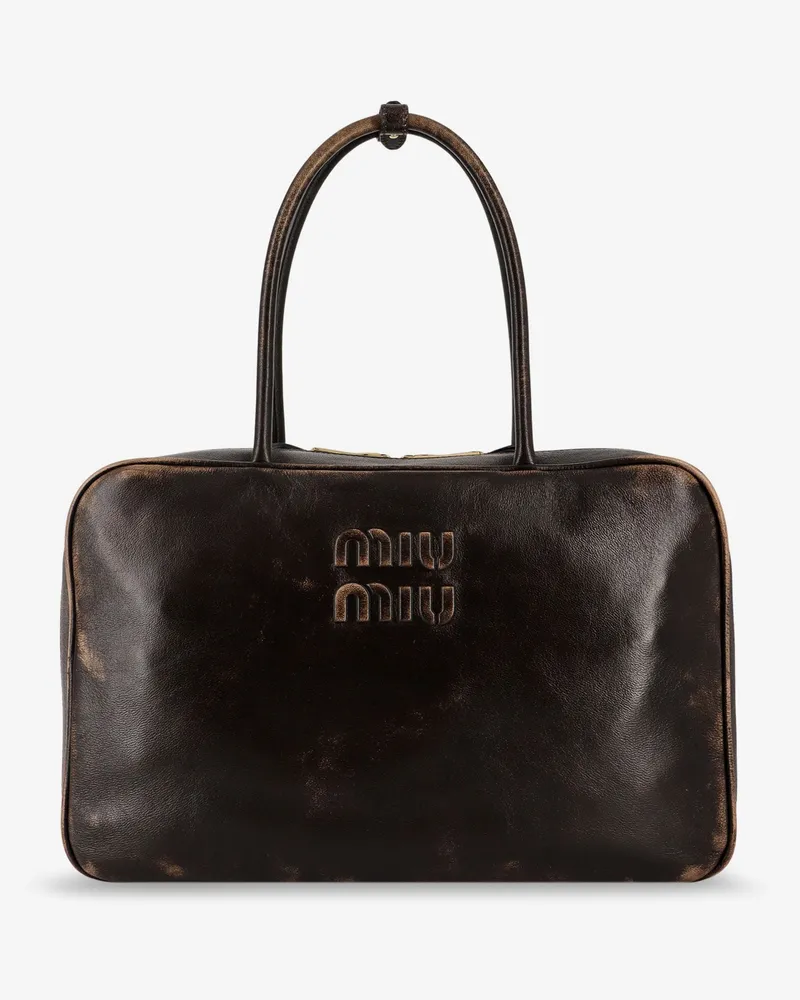 Miu Miu Beau leather handbag -  - gender_Woman Brown