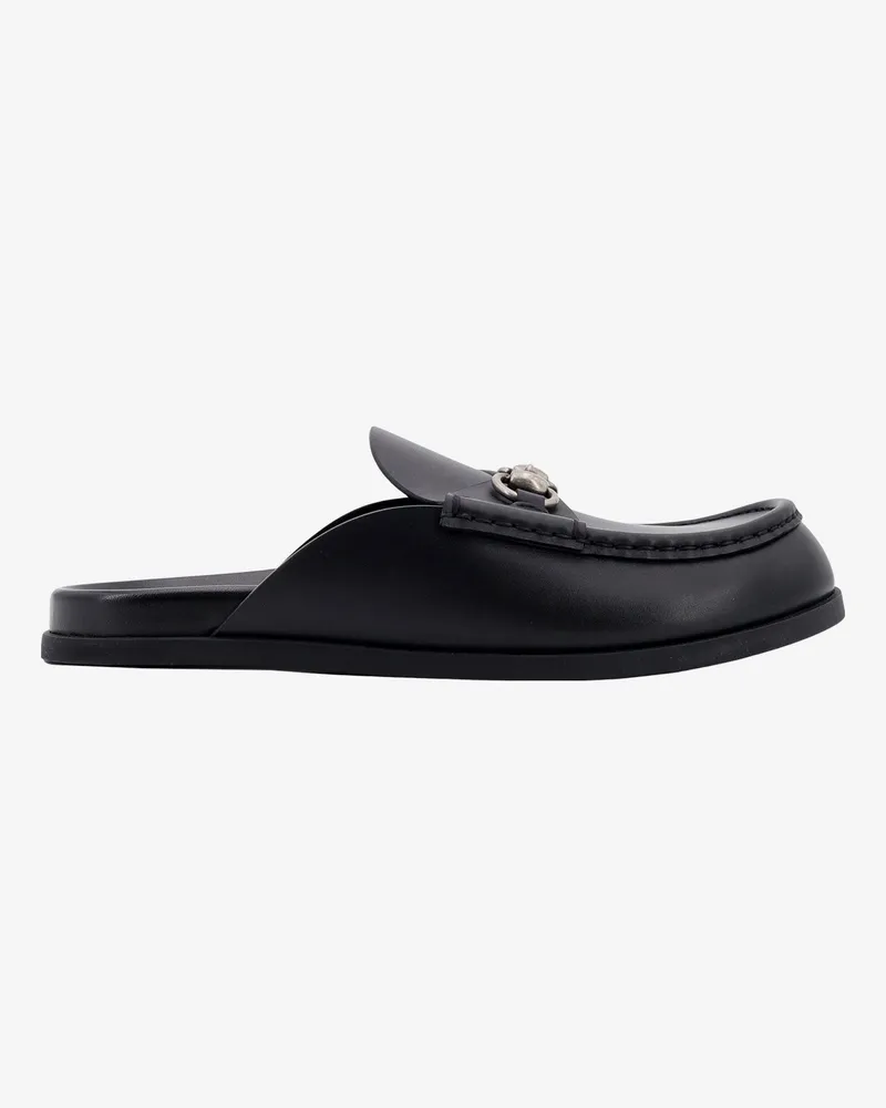 Gucci Leaher mule -  - gender_Man Black