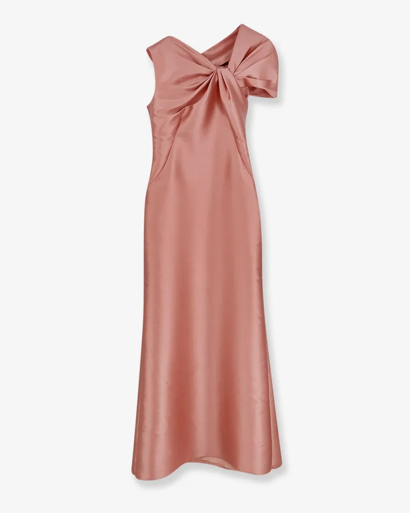 Alberta Ferretti Mikado long dress -  - gender_Woman Pink