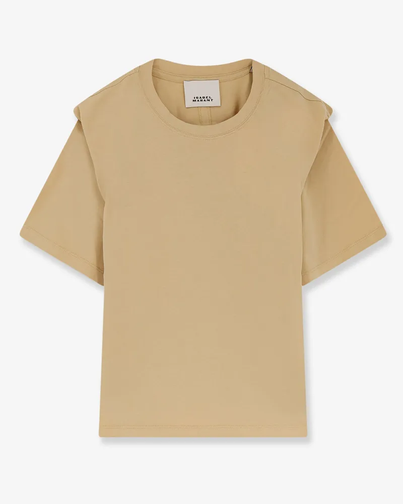 Isabel Marant Zelitos organic cotton t-shirt -  - gender_Woman Yellow