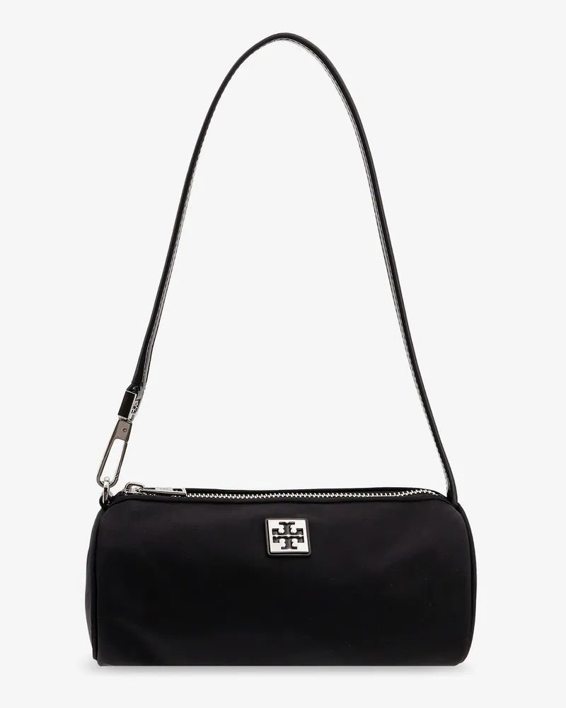 Tory Burch Virginia nylon cylindric shoulder bag -  - gender_Woman Black