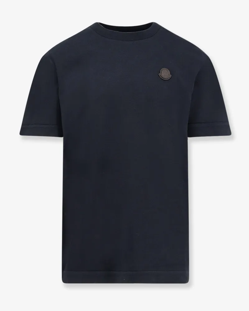 Moncler Organic cotton T-shirt -  - gender_Man Blue